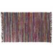 Beliani Entrelaçado DANCA 140x200 Cinza Escuro