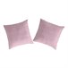 2 Frondas para almofada 100% algodão ZEYA B 65x65 Malva
