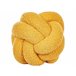 Beliani Almofada decorativa MALNI 19x19 Amarelo