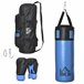 Saco de Boxe PU, EPE e Nylon HOMCOM Azul