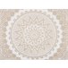 Beliani Almofada decorativa AGRIMONY Bege