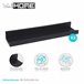 Well Home Conjunto de 2 prateleiras de exibição Preto