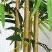Árvore de bambu artificial PE, PP, Cimento Outsunny Verde