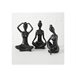 Figura decorativa YOGA preta sortida marca BOLTZE Preto
