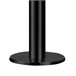 Chuveiro PALAU Sined com chuveiro superior em aço inoxidável 316L Mixer and Foot Wash, Satin Black Preto