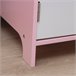 Mesa e Cadeira Infantil MDF e Madeira de Pinho HOMCOM 90x45 Rosa