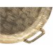 Beliani Prato decorativo DEORIA Dourado