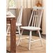 Beliani Silla de comedor BURBANK Branco