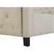 Beliani Cama com estrado Poliéster AUREL 174x216 Bege