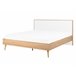Beliani Cama com estrado MDF SERRIS 148x215 Castanho