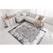 MIRO 51864.804 Tapete Vintage treliça antiderrapante 120x170 Cinza