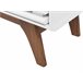 Beliani Mesa de TV TOLEDO 117 Branco