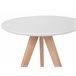 Beliani Conjunto de mesas VEGAS 48x48 Branco