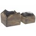Beliani Candelabro PLATEROS Castanho