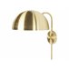 Beliani Candeeiro de parede WAMPU Dourado