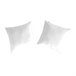 2 Frondas para almofada 100% algodão CASUAL 80x80 Branco