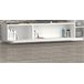 Compacto de TV VENUS cor branca 200cm Branco
