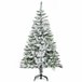 Árvore de Natal Artificial PVC e Aço HOMCOM, casa - natal Verde