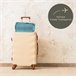 Almohada Viscoelástica Aloe Vera Viaje 30x50cm con Bolsa Transporte 30x50 Branco/cinza