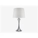 Candeeiro de mesa FLAVIO cromo 60W Cromada