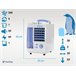 Climatizador evaporativo de mesa Branco