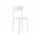 Beliani Conjunto bistrô SERSALE/VIESTE 70x70 Branco