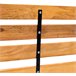 Banco de parque Aço e madeira Outsunny 122x60 Castanho