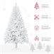 Árvore de Natal Artificial HOMCOM 830-544V02WT Branco