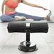 Barra de Fixação para Abdominais com Ventosa e Guia de Exercícios Preto