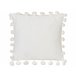 Beliani Almofada decorativa JASMINE 45x45 Branco