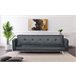 Sofá-cama Aveli Sofá-cama Aveli Cinza Escuro