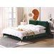 Beliani Cama Veludo MELLE 176x228 Verde