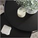 Well Home Conjunto de 2 mesas laterais Preto
