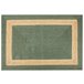 Beliani Entrelaçado KARAKUYU 160x230 Verde