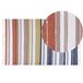 Beliani De tejido plano TOZAKLI 140x200 Multicor