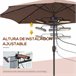 Aquecedor Elétrico de Exterior Outsunny 842-279V91BK Preto