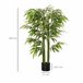 Bambú Artificial PE HOMCOM, casa - decoração Verde