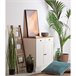 Aparador com 2 portas e 2 gavetas Branco