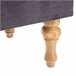 Velvet Chest Bank 102x38 Cinza