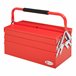Caixa de ferramentas Aço DURHAND Vermelho