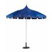 Beliani Guarda-sol MINOA 245x245 Azul
