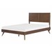 Beliani Cama com estrado MDF ISTRES 169x205 Castanho