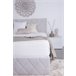 Cama abatível LUXURY II cinza claro 140x190cm Cinza Claro