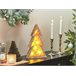 Beliani Figura decorativa JUVA Castanho