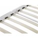 Beliani Cama com estrado Metal MAURS 147x209 Branco