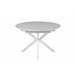 Mesa de jantar extensível CINTHYA Branco