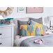 Beliani Almofada decorativa DIJKOT Multicor