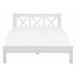 Beliani Cama Pinho TANNAY 149x208 Branco