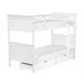 Beliani Beliche Pinho ALBON 97x208 Branco