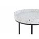 Beliani Conjunto de mesas TEXON 36x36 Preto